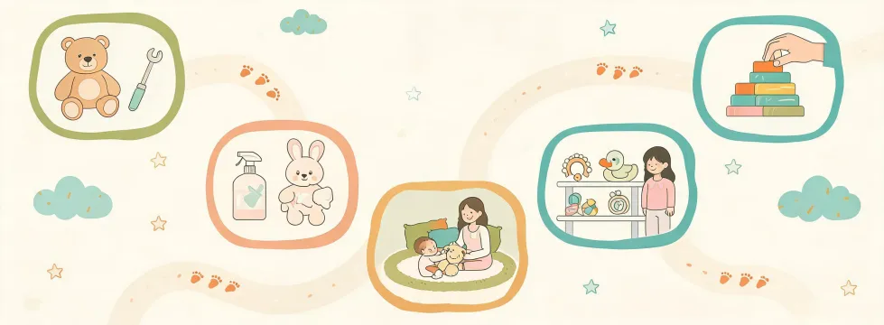 Illustrated map to the Sassy family support studio